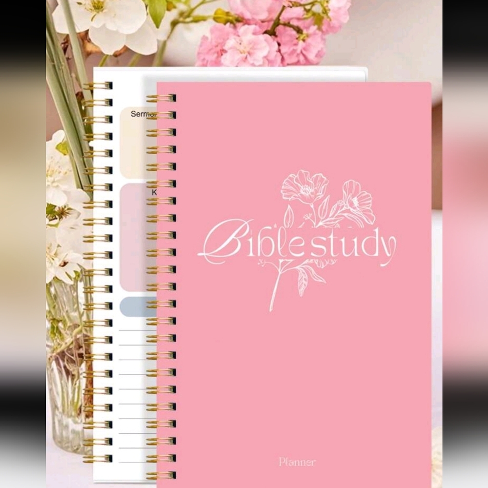 NWT Pink Bible Study Planner - Picture 6 of 6
